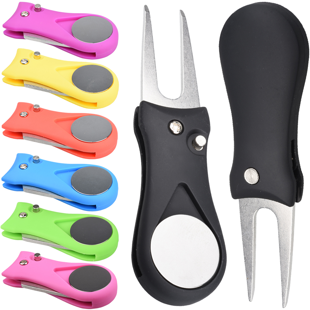 Divot Repair Tool - 1 adet katlanabilir Golf Divot onarım
