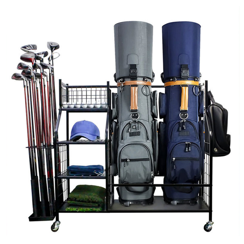 Golf Equipment Garage Storage - Golf Çantası Depolama Garaj Organizatör Rafı