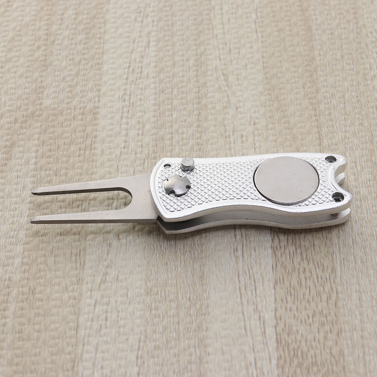 Divot Repair Tool - Top Çukuru Tamir Aleti Paslanmaz Çelik