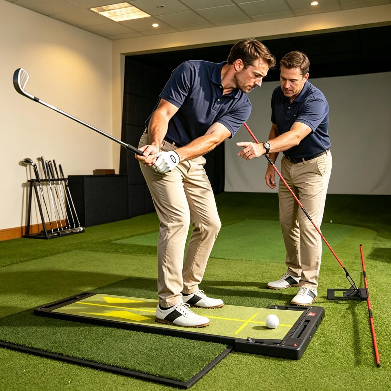 Golf Equipment For Youth - Golf Plane Trainer Ayarlanabilir Açı Hizalama
