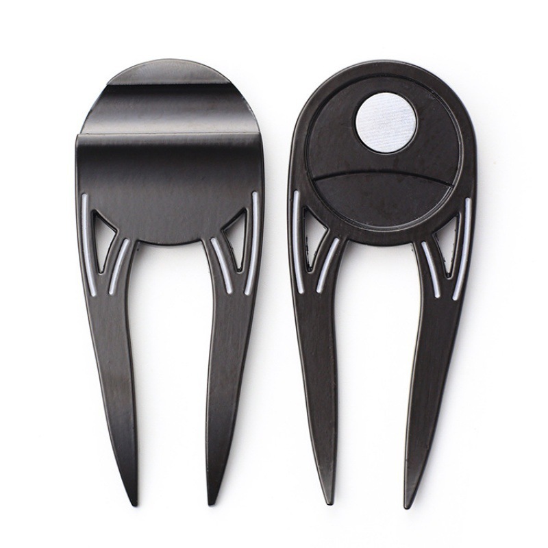 Divot Repair Tool - 1 adet Golf greens çatal çim