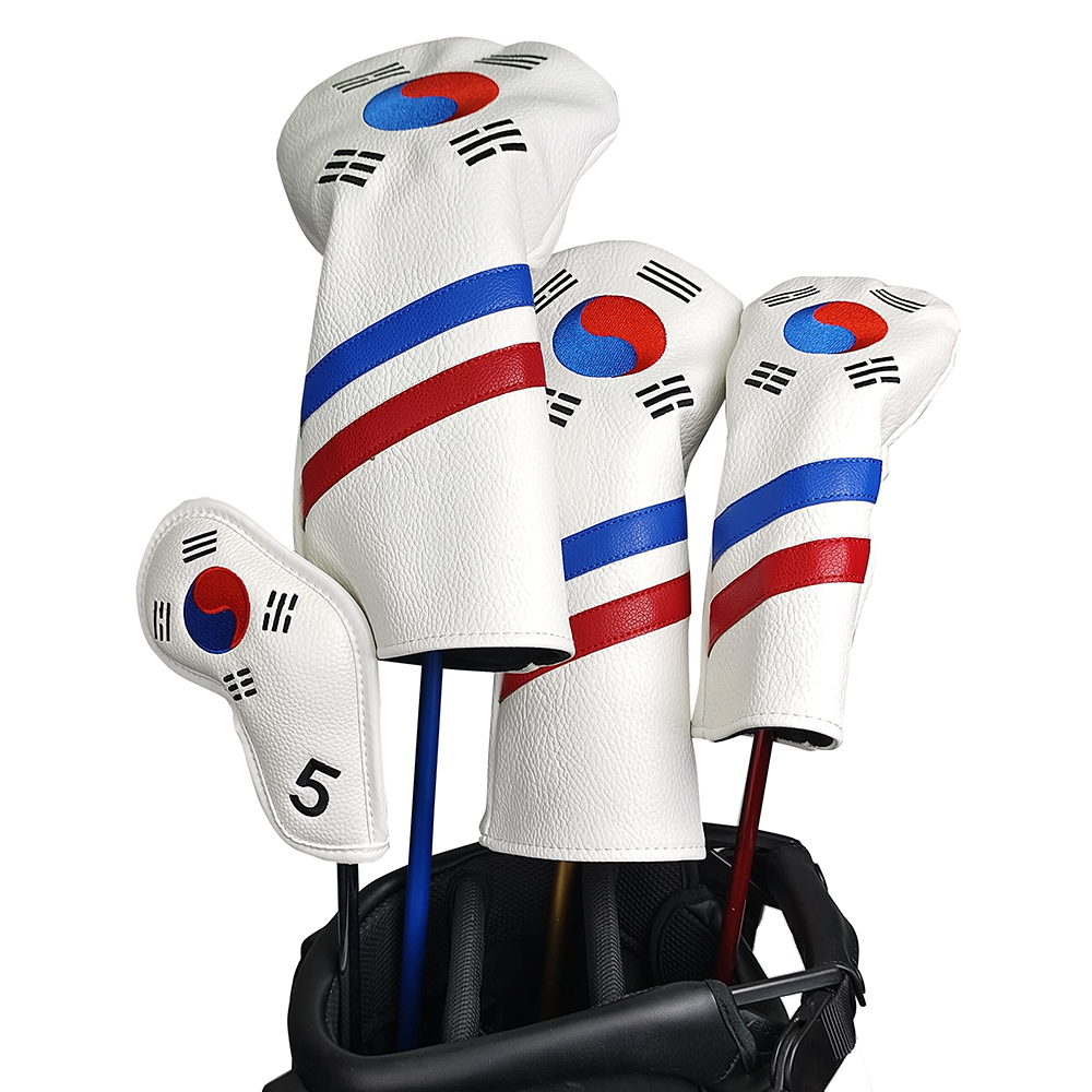 Golf Equipment Kit - Kore Vatansever Golf Sopası Başlığı Kılıfları