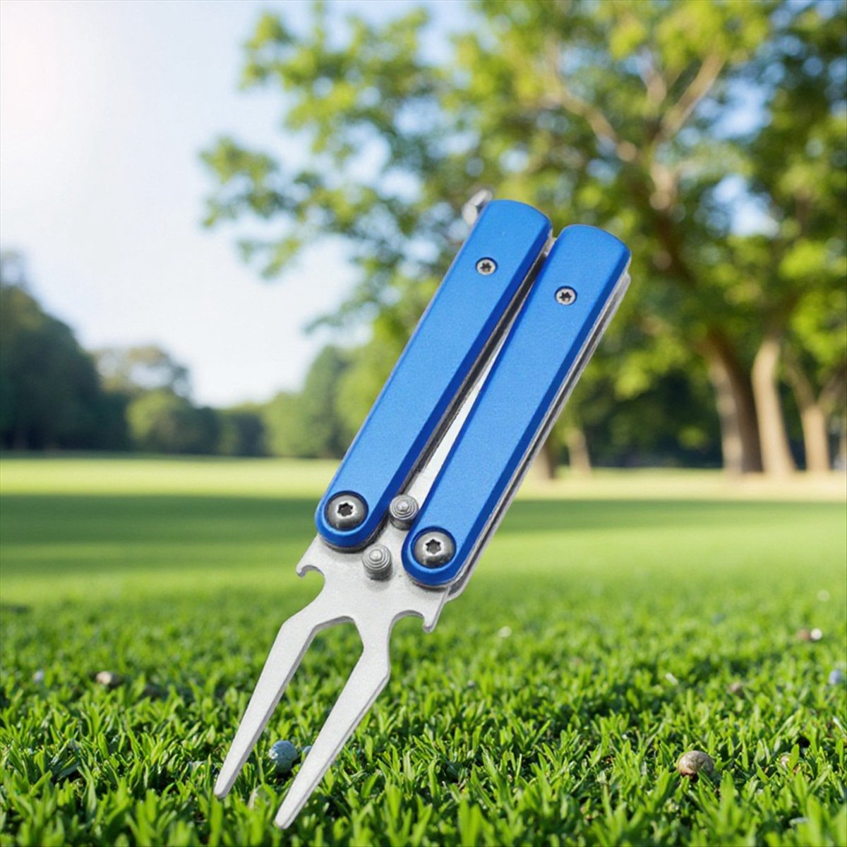 Divot Repair Tool - T34C Golf Alaşımlı Çatallar Golf Divot