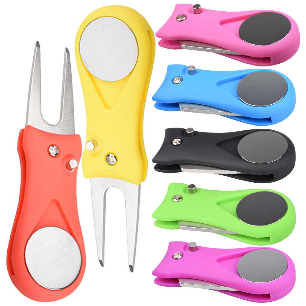 Divot Repair Tool - 1 adet katlanabilir Golf divot onarım