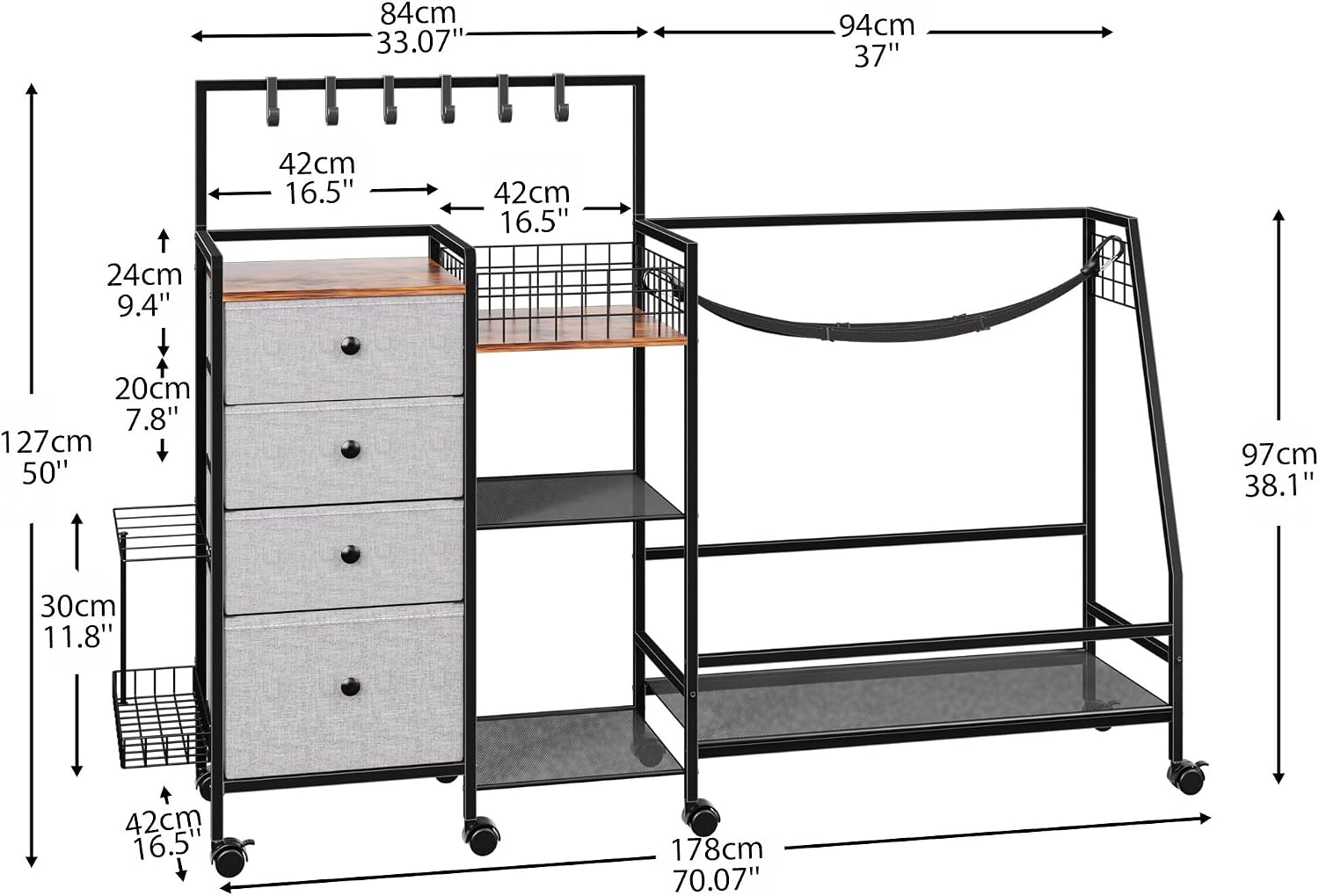 Garaj İçin Ekstra Büyük Golf Ç - Golf Equipment Garage Storage incelemesi ve fiyatı