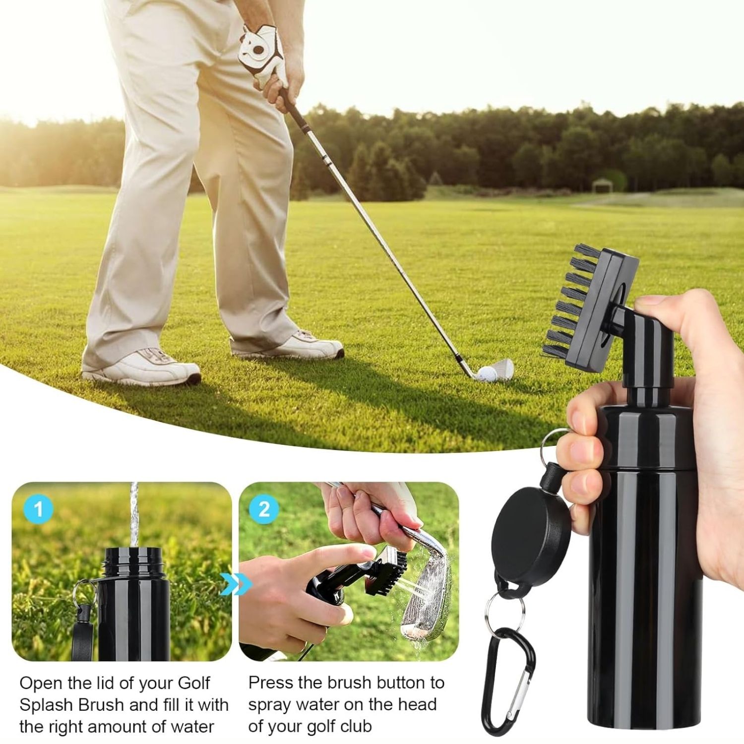 Golf Sopası Temizleme Seti, Su - Divot Repair Tool incelemesi ve fiyatı