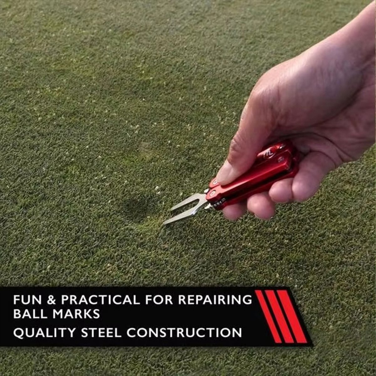 T34C Golf Alaşımlı Çatallar Go - Divot Repair Tool incelemesi ve fiyatı