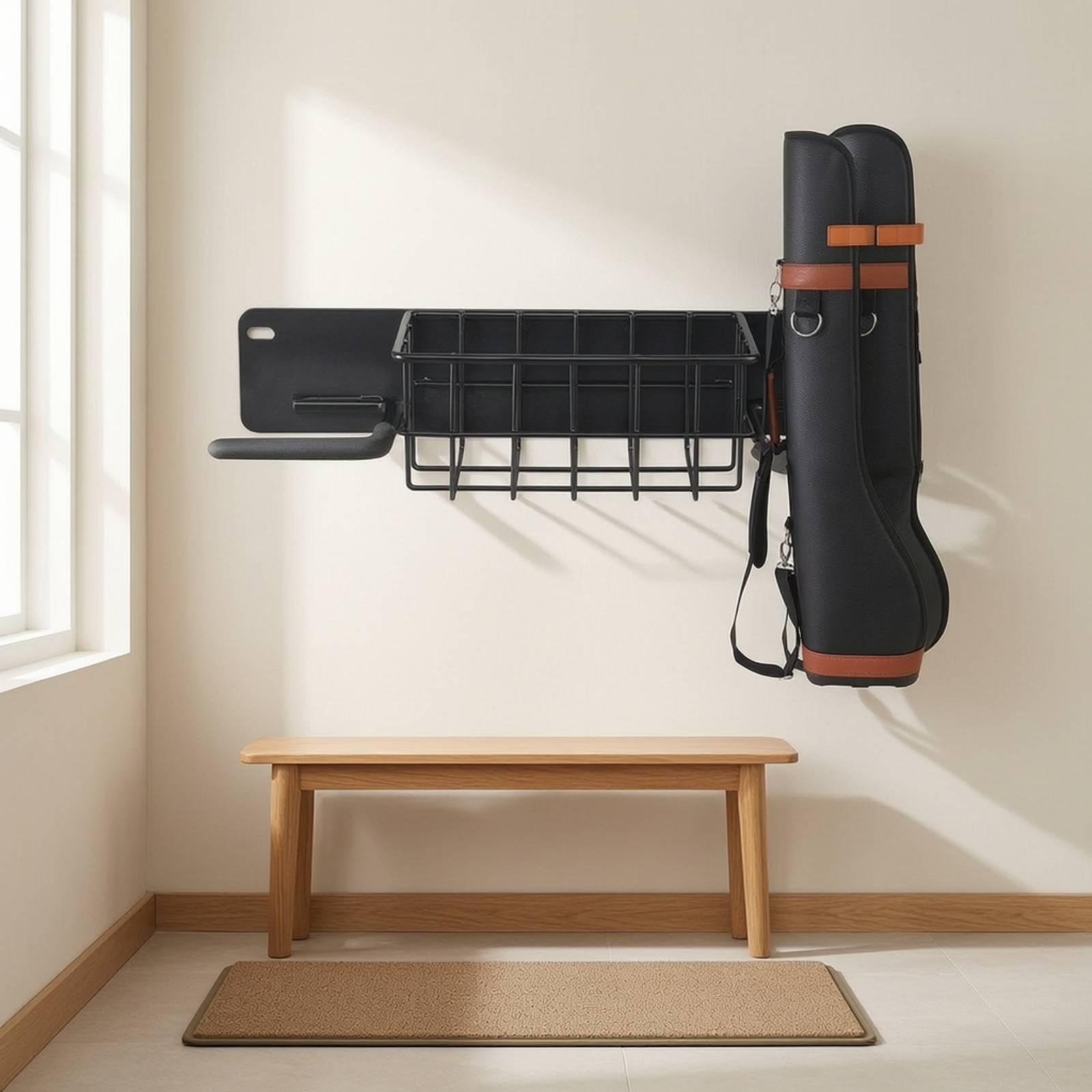 Golf Depolama Rafı Duvara Mont - Golf Equipment Garage Storage incelemesi ve fiyatı