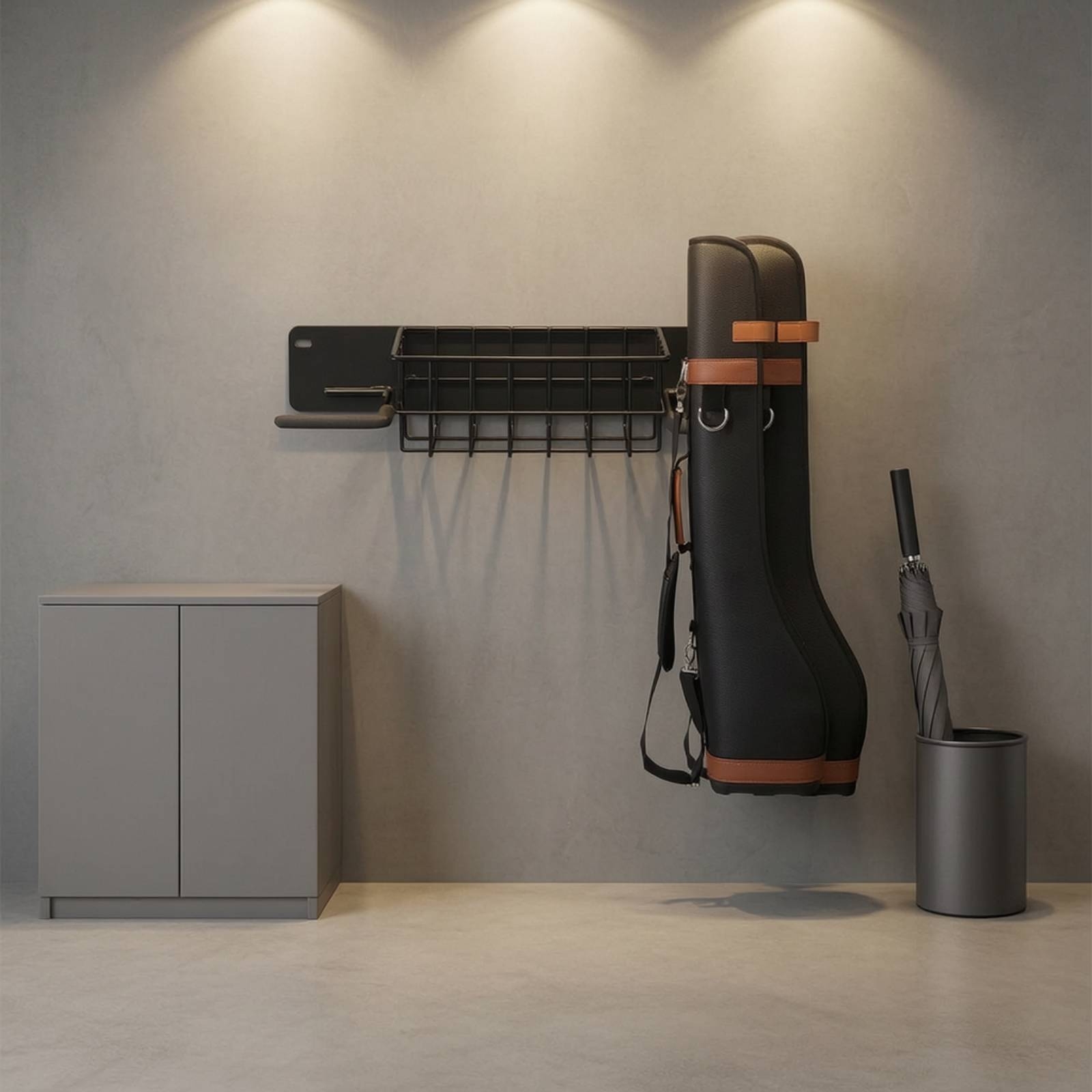 Golf Depolama Rafı Duvara Mont - Golf Equipment Garage Storage incelemesi ve fiyatı