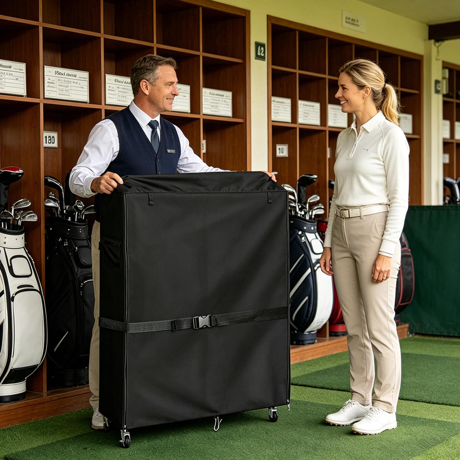 Golf Çantası Standı Kapakları  - Golf Equipment Garage Storage incelemesi ve fiyatı
